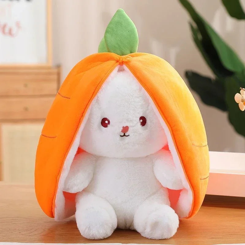 Fruit Transform into Bunny Rabbit Plush Toy