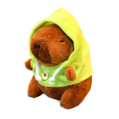 Cute Capybara Plush Toy with Hoodie