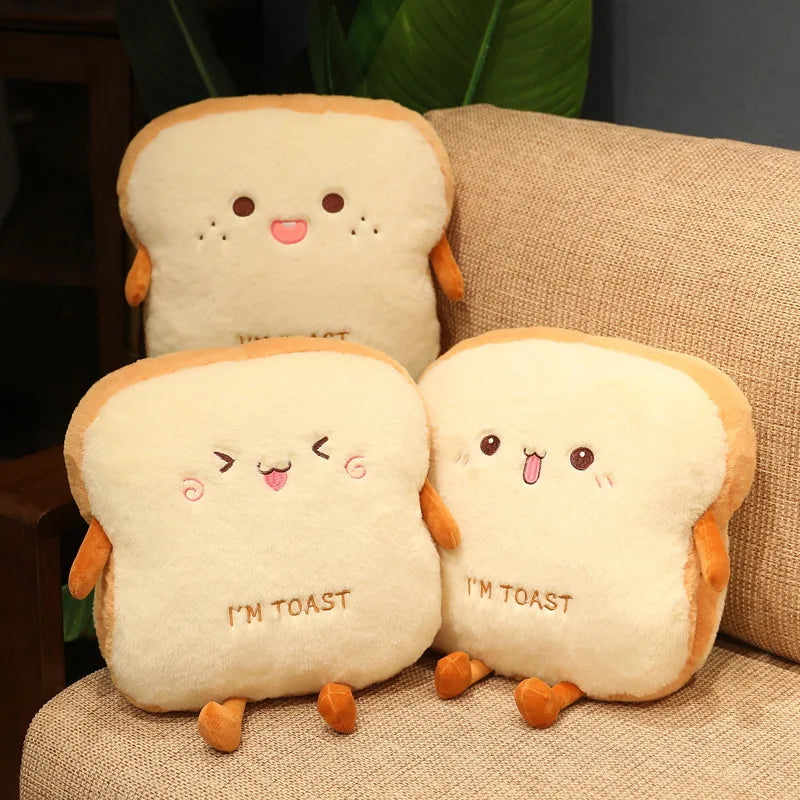 Bread Pillow Plush Soft Toy